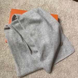 Light Gray cashmere Scarf